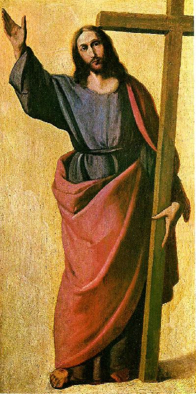 christ blessing, Francisco de Zurbaran